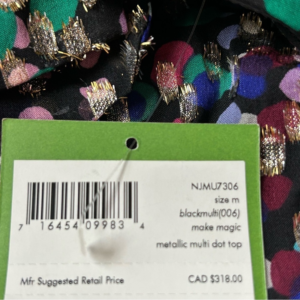 Kate Spade Multicolor Sleeveless Blouse - Picture 8 of 9